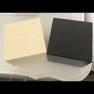NWOT Set of 2 Michael Kors Watch Boxes 🕰